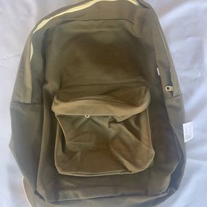 American Apparel Green Backpack